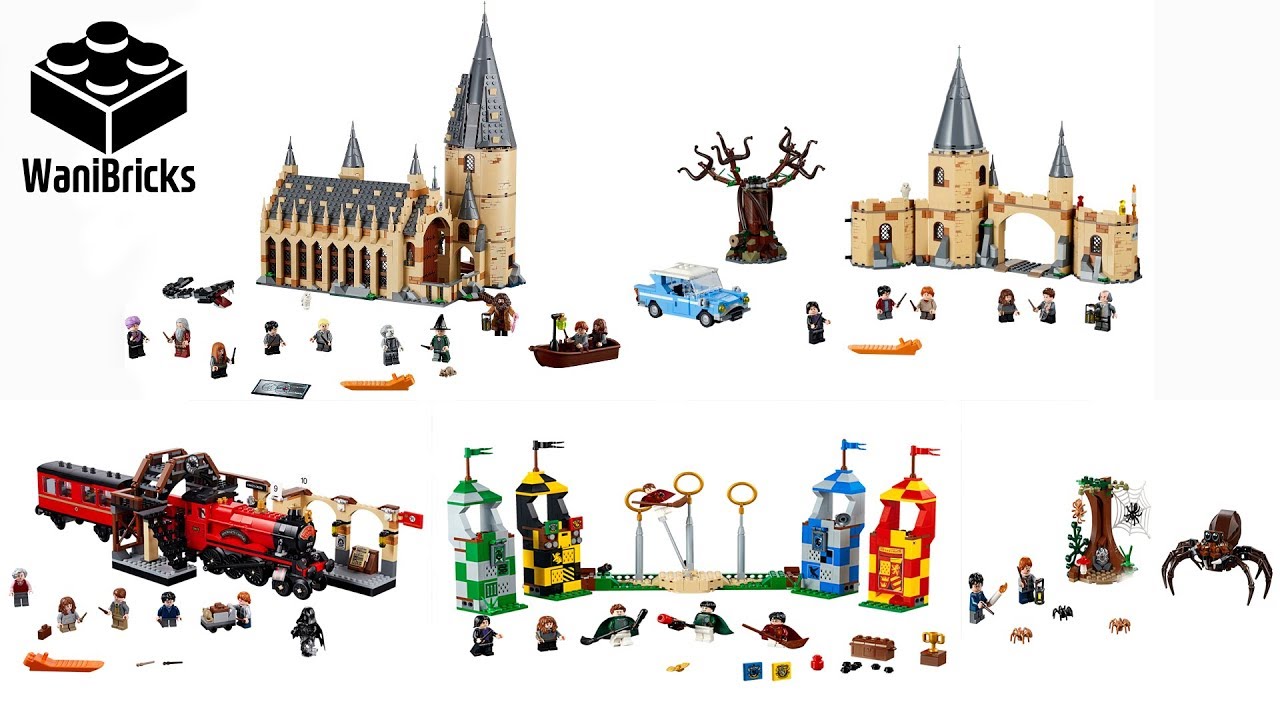 lego harry potter compilation of all sets