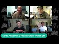 Santa Anita Pick 6 Preview Show- March 6th