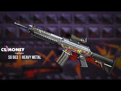 CS:GO | SG 553 - Heavy Metal - YouTube