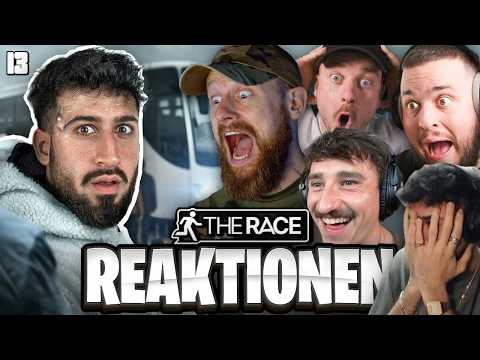 UNANGENEHMSTE Situation! 😰 ALLE Reaktionen auf THE RACE - Folge 13