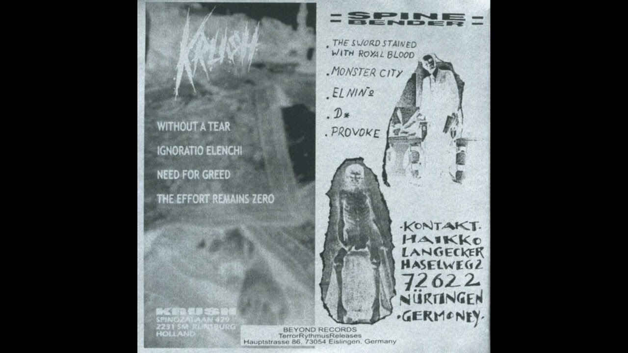 Spinebender - The Sword Stained With Royal Blood