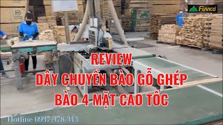 Máy Bào 4 Mặt Cao Tốc WM-516GH/ WM-521GH – Giảm Nhân Công, Tăng Lợi Nhuận Cho Xưởng Gỗ