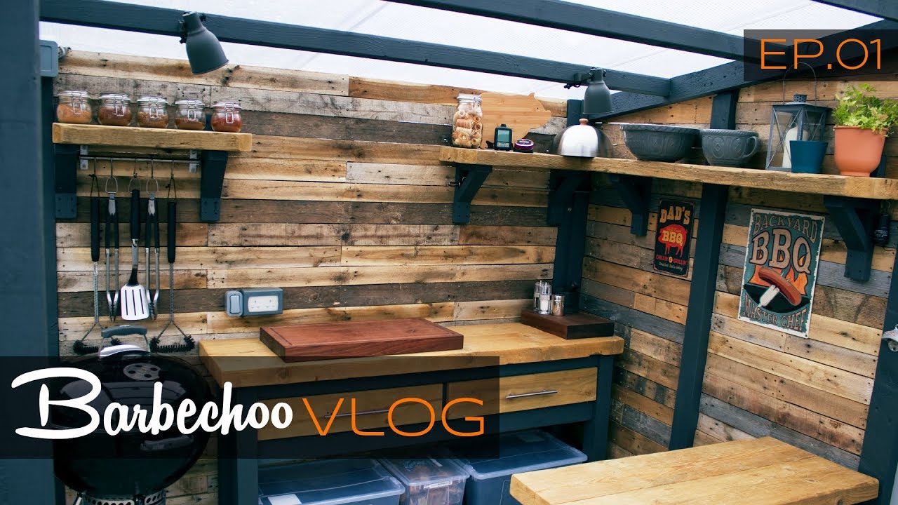 I Finally Have A New Bbq Shack Bbq Shack Tour Barbechoo Vlog Youtube