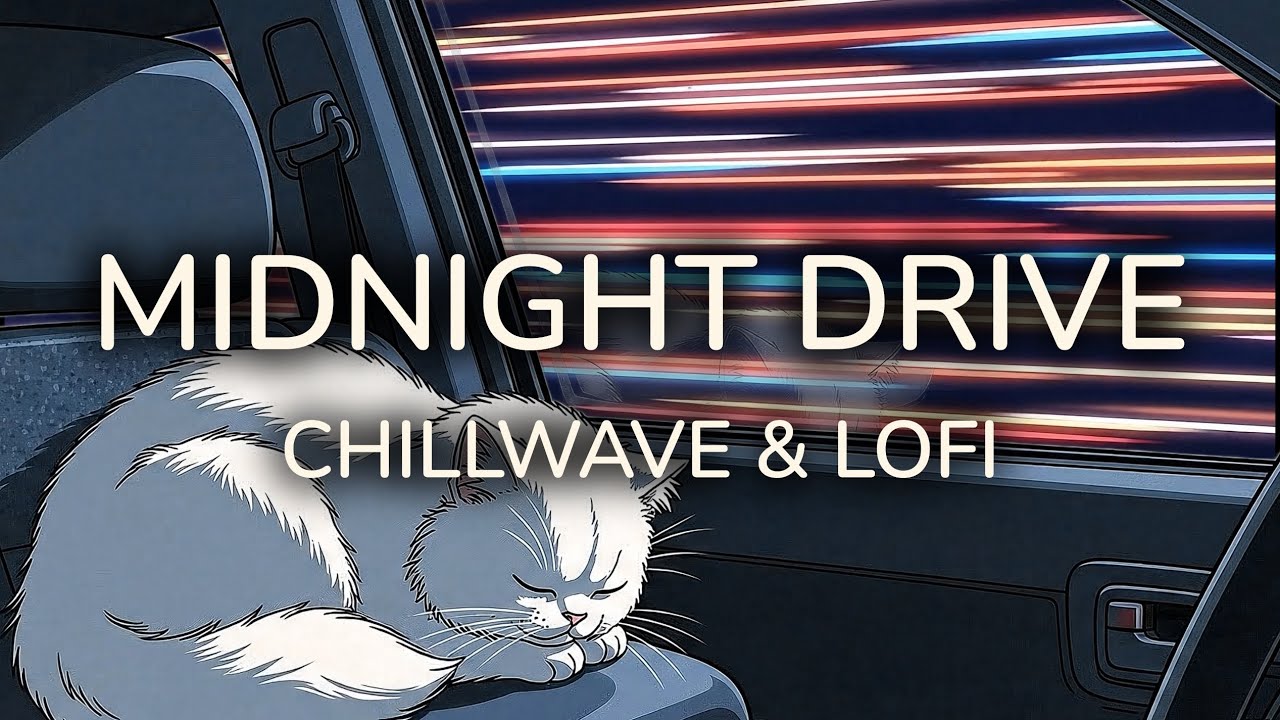 Music for Late Night Drives 🚘 | A Nostalgic 90s Lofi & Chillwave Mix