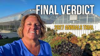 Which 2027 Annuals Held Up All Season? (Heidi's Final Verdict)