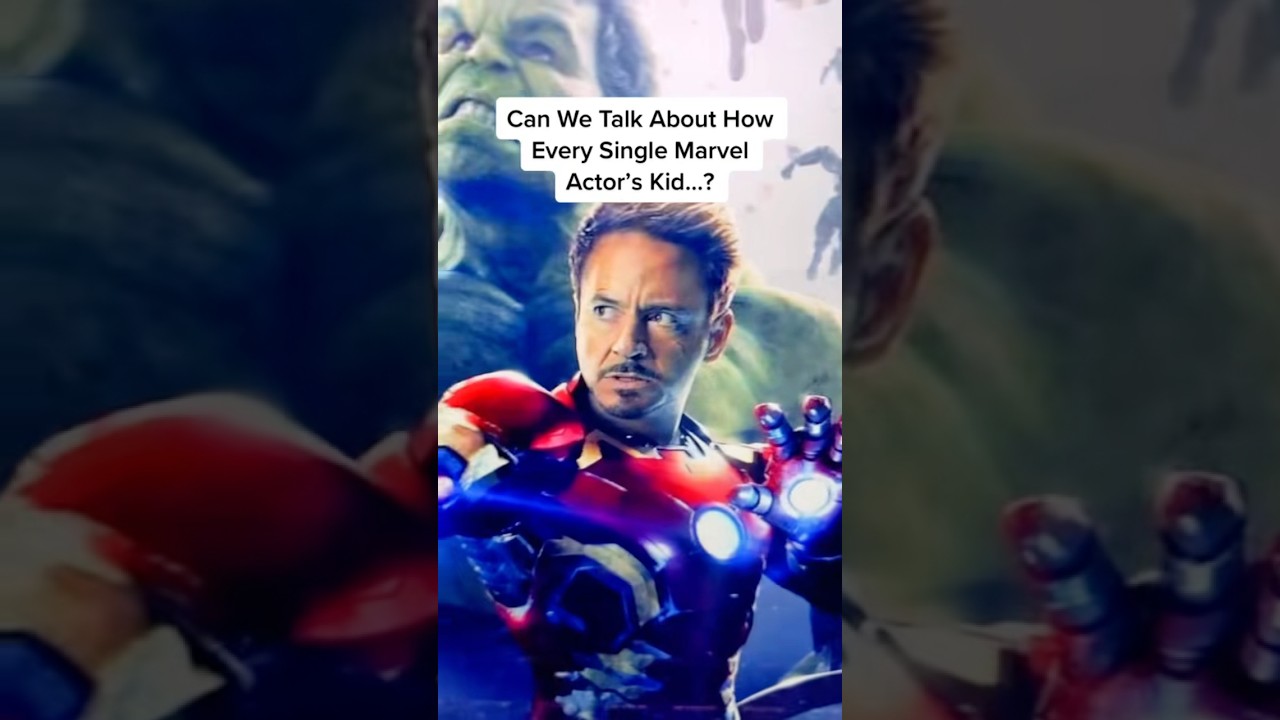 Why Every Marvel Actors Kid Doesn’t Like Their Parent’s Superhero ​⁠