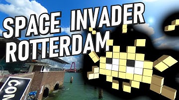 Space Invader Rotterdam
