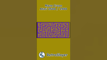 Maze Craze Gameplay Atari 2600 #retrogaming #atari2600 #mazecraze