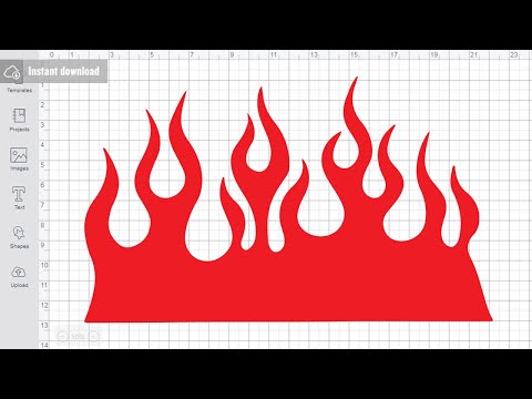 Fire Flames Svg Free Cutting Files for Cricut Scan n Cut Instant Download