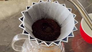 Pour Over Coffee Using Origami Dripper S