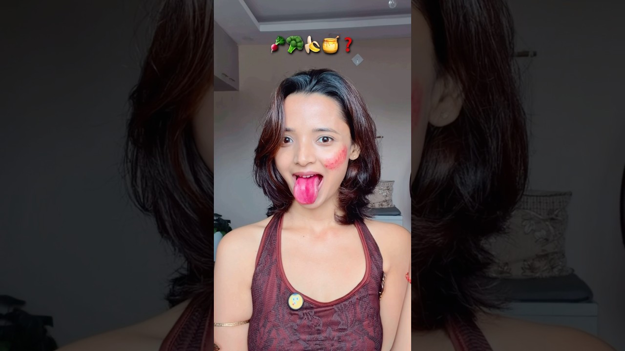 Makeup using Only Fruits & Vegetables 😱🫣😍 #satisfying #nature #fruitmakeuplook #ashortaday