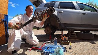 видео: Задние стойки KYB + Пружины  картинка: Задние стойки KYB + Пружины