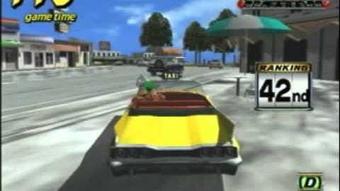 Crazy Taxi (Dreamcast) DreamOn Demo