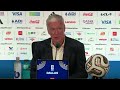 Didier Deschamps et les Bleus réagissent après la défaite face à l’Espagne en Coupe du monde