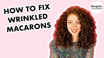 Macaron Troubleshooting | Wrinkled Macarons