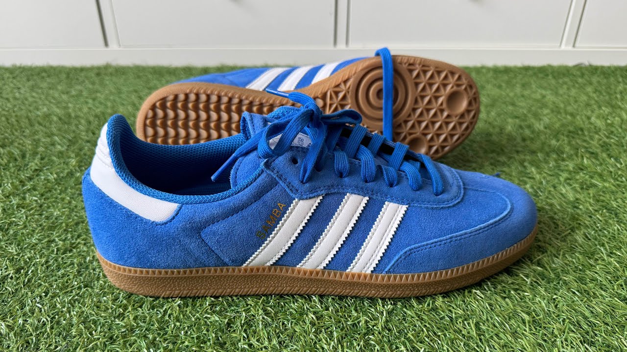 Adidas Originals Samba ADV Blue Shoes Sizing Review - On Feet & Unboxing ASMR! (4K)
