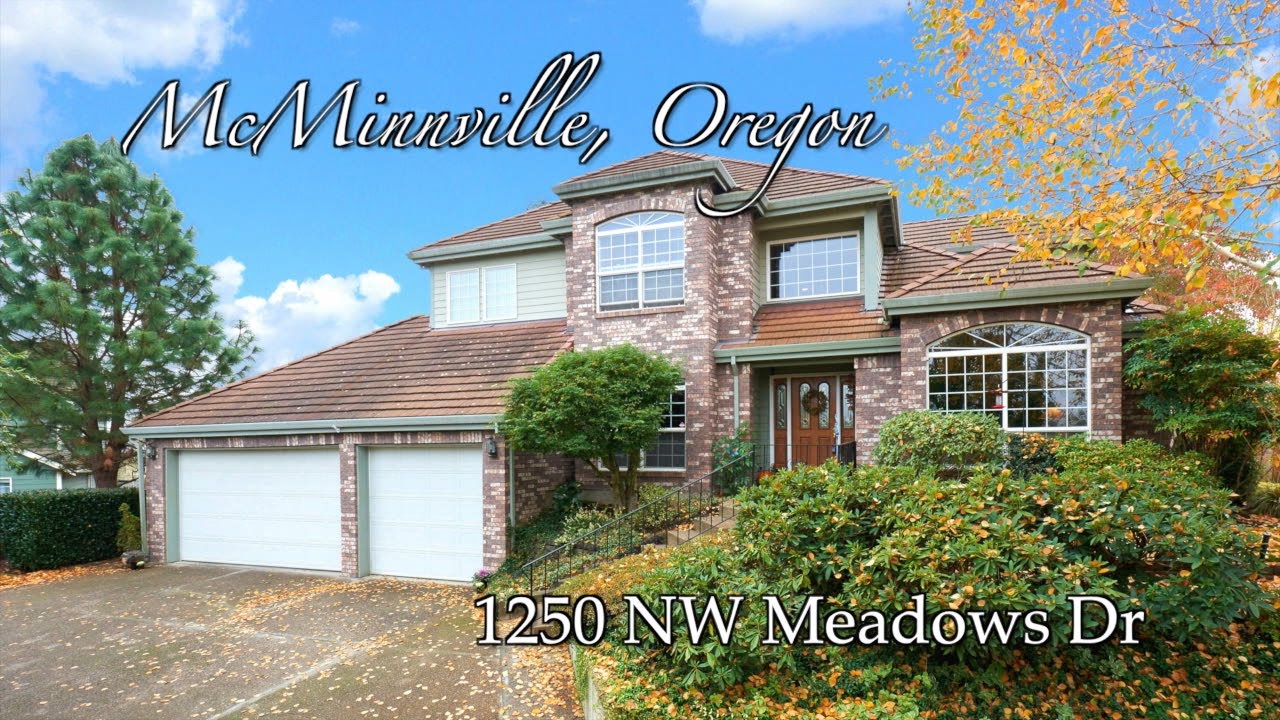 Video of 1250 NW Meadows Dr McMinnville, Oregon Real Estate & Homes