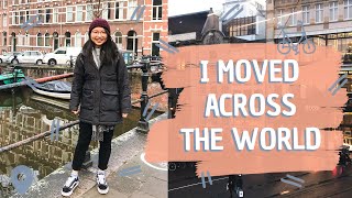 MOVING INTO MY NEW DORM ROOM | Reacting to My Study Abroad in Amsterdam a Year Later Ep. 1