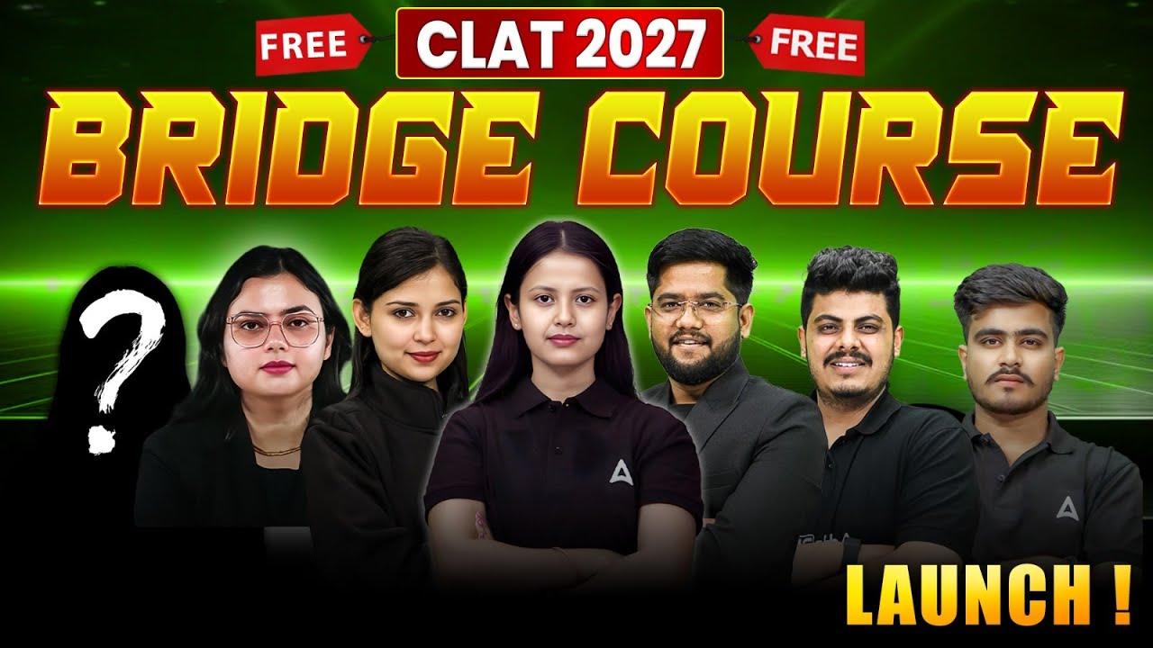 CLAT 2027 | Free Bridge Batch Course Launch - YouTube