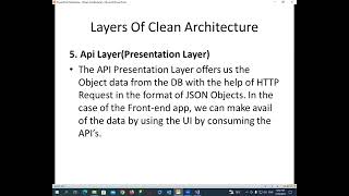 1.Introduction To Clean Architecture   Asp.Net Core Web Api شرح بالعربي