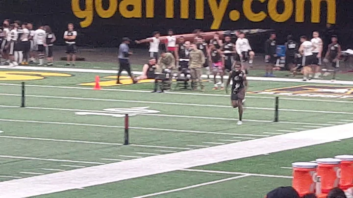 Solomon's 40 at US ARMY Combine