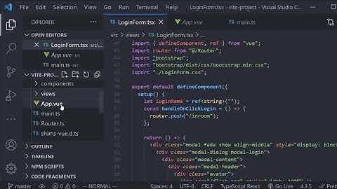 [閃電妖精] Vue3 01 - typescript tsx 入門