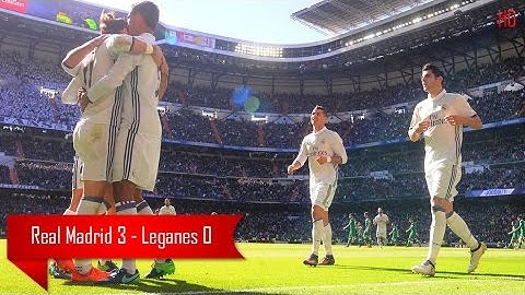 Real Madrid vs Leganes 3-0 - All Goals Highlights - 06/11/2016 HD