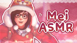 Mei ASMR 🐇⋆˙⟡ Soft whispers  + Keyboard noises  ⊹ ࣪ ˖ Overwatch ASMR 🐇 ⋆˙⟡ screenshot 1