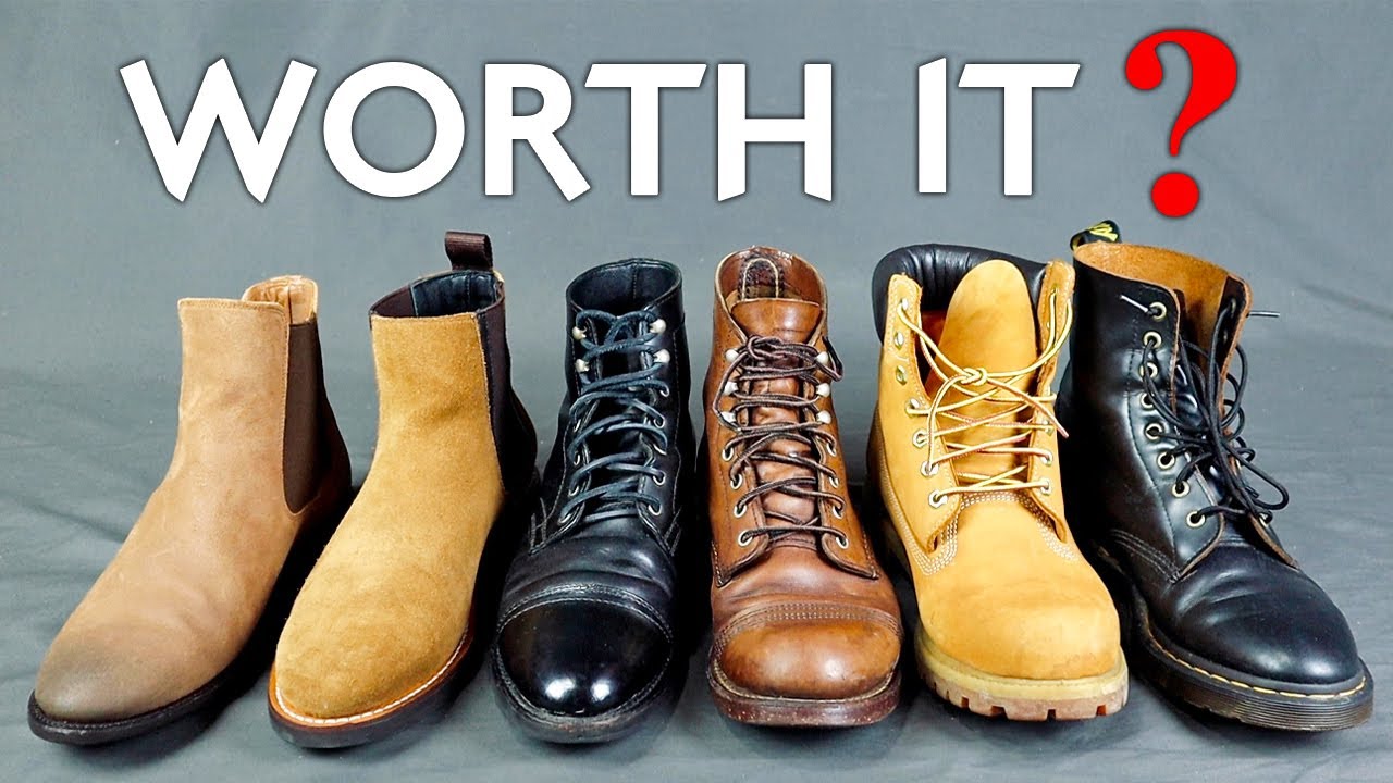 suficiente ordenar Aburrir Battle Of The BOOTS | Red Wing, Timberland, Dr Martens, Thursday Boots |  WORTH IT? - YouTube