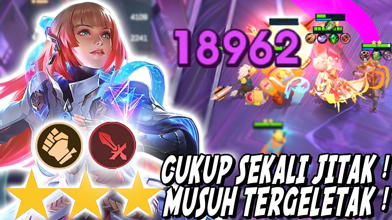 GUINEVERE TITAN MODE ! TAK JITAK MUSUH LANGSUNG TERGELETAK ! SAKIT BANGET CUY !