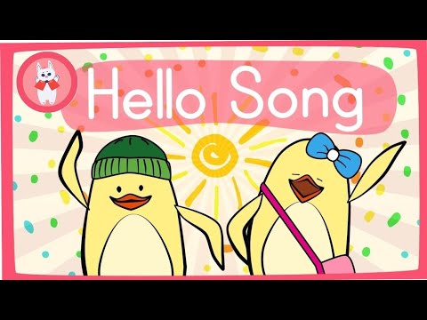 Hello Song for Kids | Greeting Song for Kids | The Singing Walrus