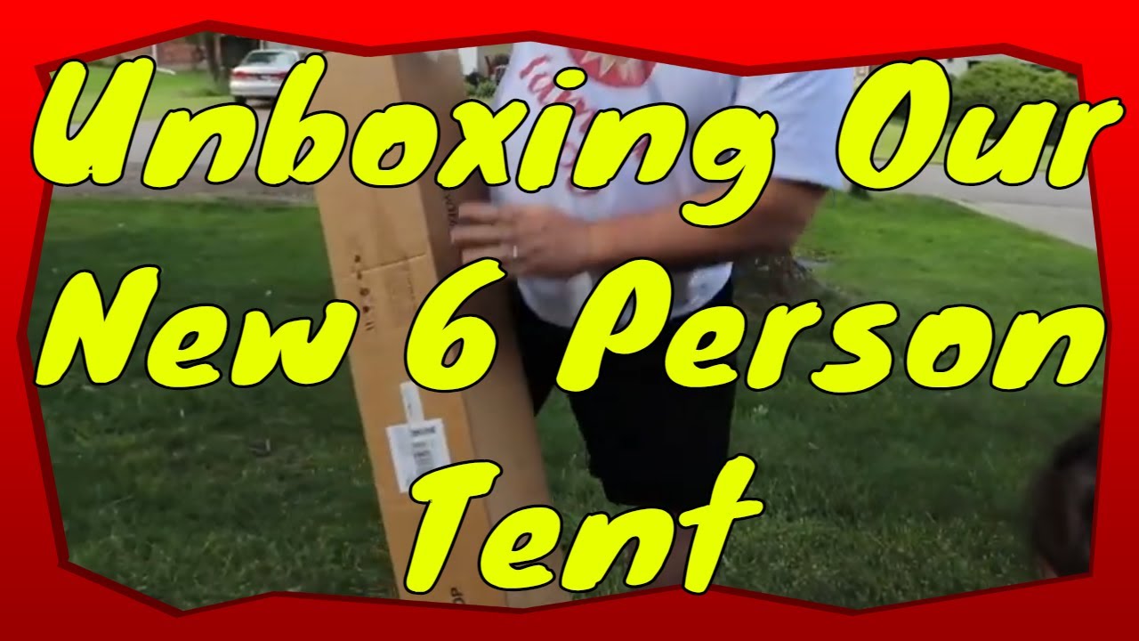 Unboxing Our Qomotop 6 Person Tent YouTube