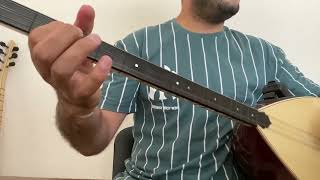 Erisin dağların karı (bağlama)