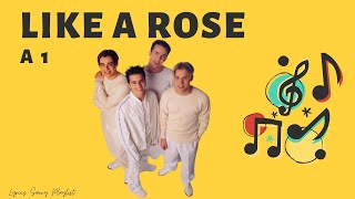 A1 - Like a Rose | Lyrics Savvy Playlist