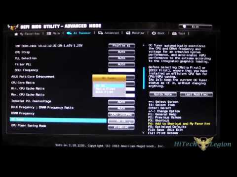 ASUS Z87 Sabertooth and Gryphon Motherboard UEFI BIOS Guide