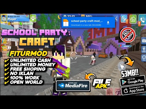 Download School Party Craft MOD APK 1.7.85 (Unlimited money)