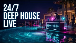 🔴 LIVE Deep House Music Radio | Chill House Beats Work Relax Sleep screenshot 1