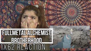 Fullmetal Alchemist Brotherhood 1X62 Reaction