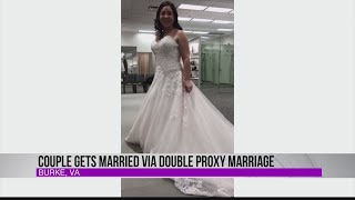 Couple gets married via double proxy marriage