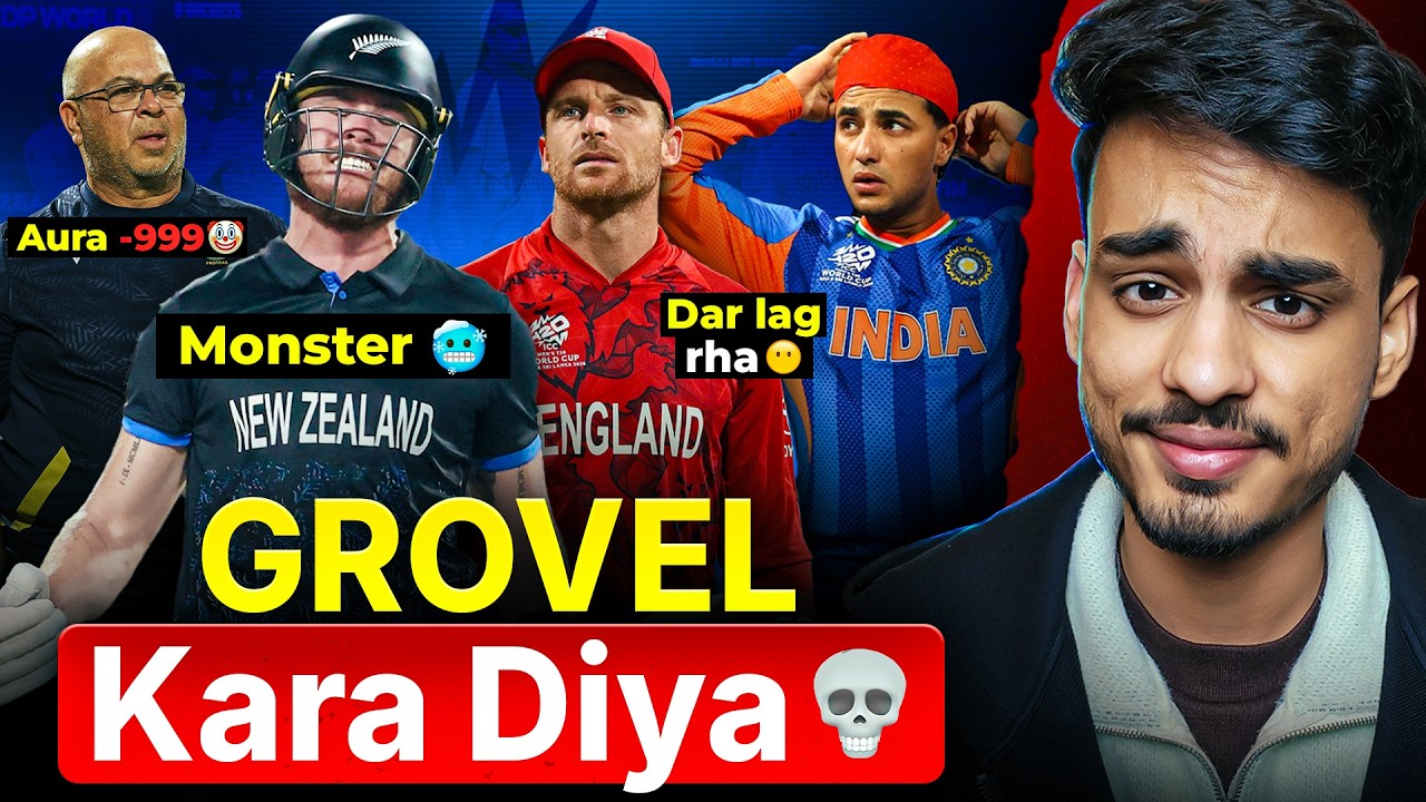 CHOKERS BACK...😭🤡 Monster Finn Allen 🔥|  Aaj Buttler ka Ghee na Refill ho ☠️ | IND vs NZ Preview