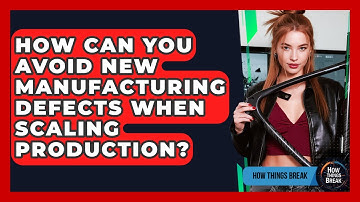 How Can You Avoid New Manufacturing Defects When Scaling Production? - How Things Break