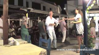 Dancing on the square of Kokkari, pt. 2 / Samos, Greece, 2011