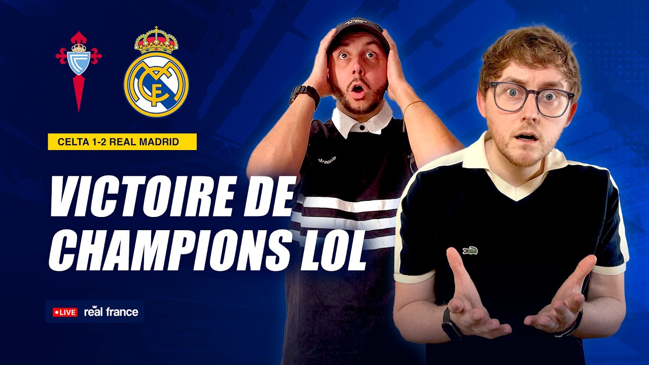🚨😱 HONTEUX MAIS FUTURS CHAMPIONS ?!! MERCI VALVERDE !!! CELTA 1-2 REAL MADRID