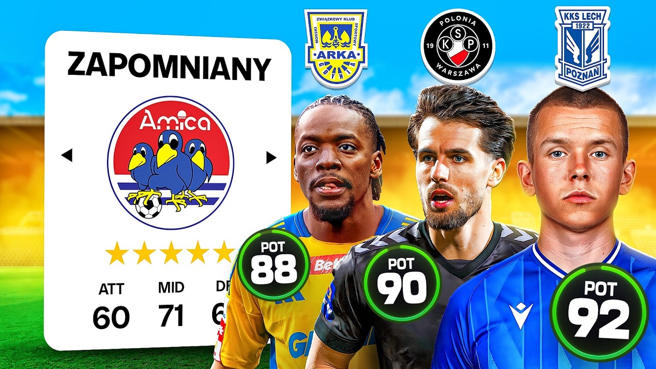 🇵🇱 Zapomniany Mistrz POLSKI, ale dodaję po 1 TALENCIE z każdego POLSKIEGO KLUBU aż WYGRAM LM! 🇵🇱