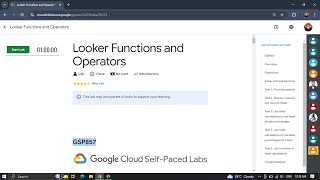 Looker Functions and Operators #GSP857 || 🐱 #GCP_labsolution #arcade2024 #googlecloud #explained