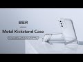 ESR Galaxy S22 Plus Metal Kickstand Case