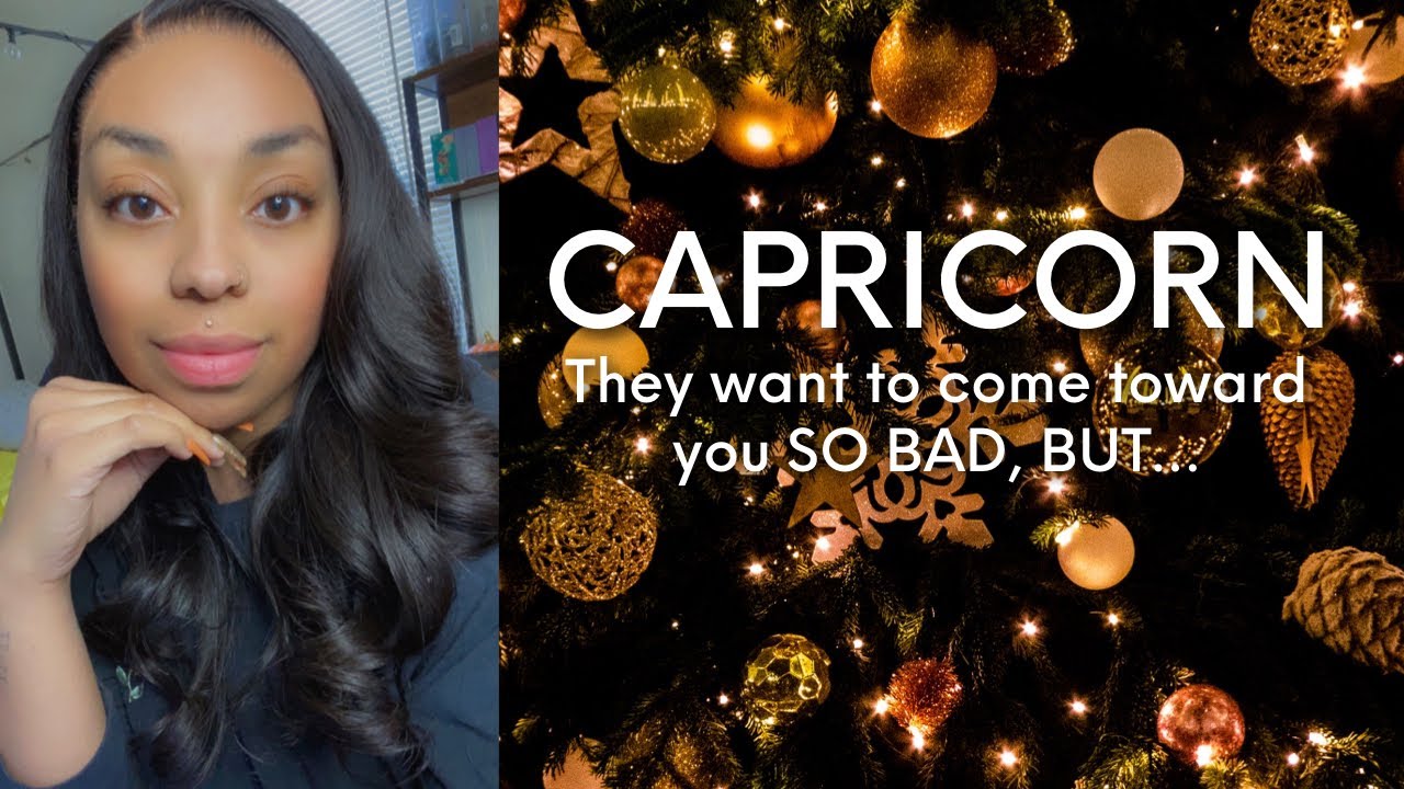 CAPRICORN ♑️ They want to come toward you SO BAD 😫💓 BUT, they’re holding back & this is WHY….