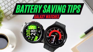Change these settings to save Battery on Samsung Galaxy Watch 6, Watch 5 & Watch 4 series screenshot 5