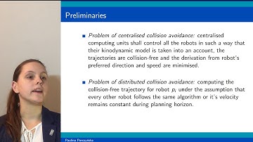 Cooperative collision avoidance for nonholonomic robots - a summary