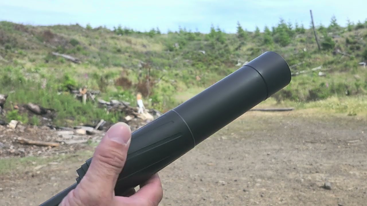 スーパーサトルハリケーン Rugged SURGE X, Rifle Suppressor, 7.62MM, Cerakote Finish, Black